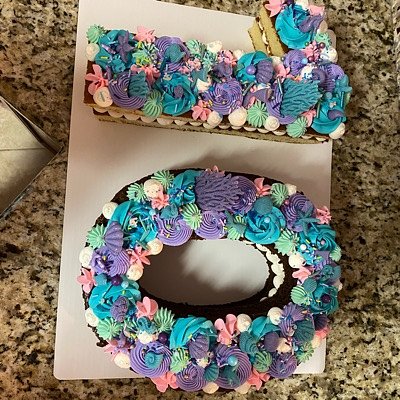 Number & Letter Cakes
