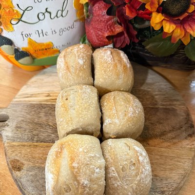 Organic Sourdough Mini Dinner Rolls
