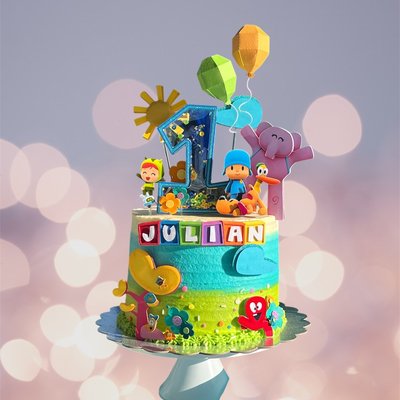 Tall Party Cake 8" 