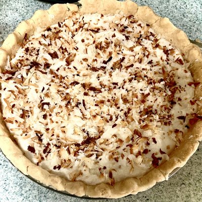 Allergy Coconut Cream Pie