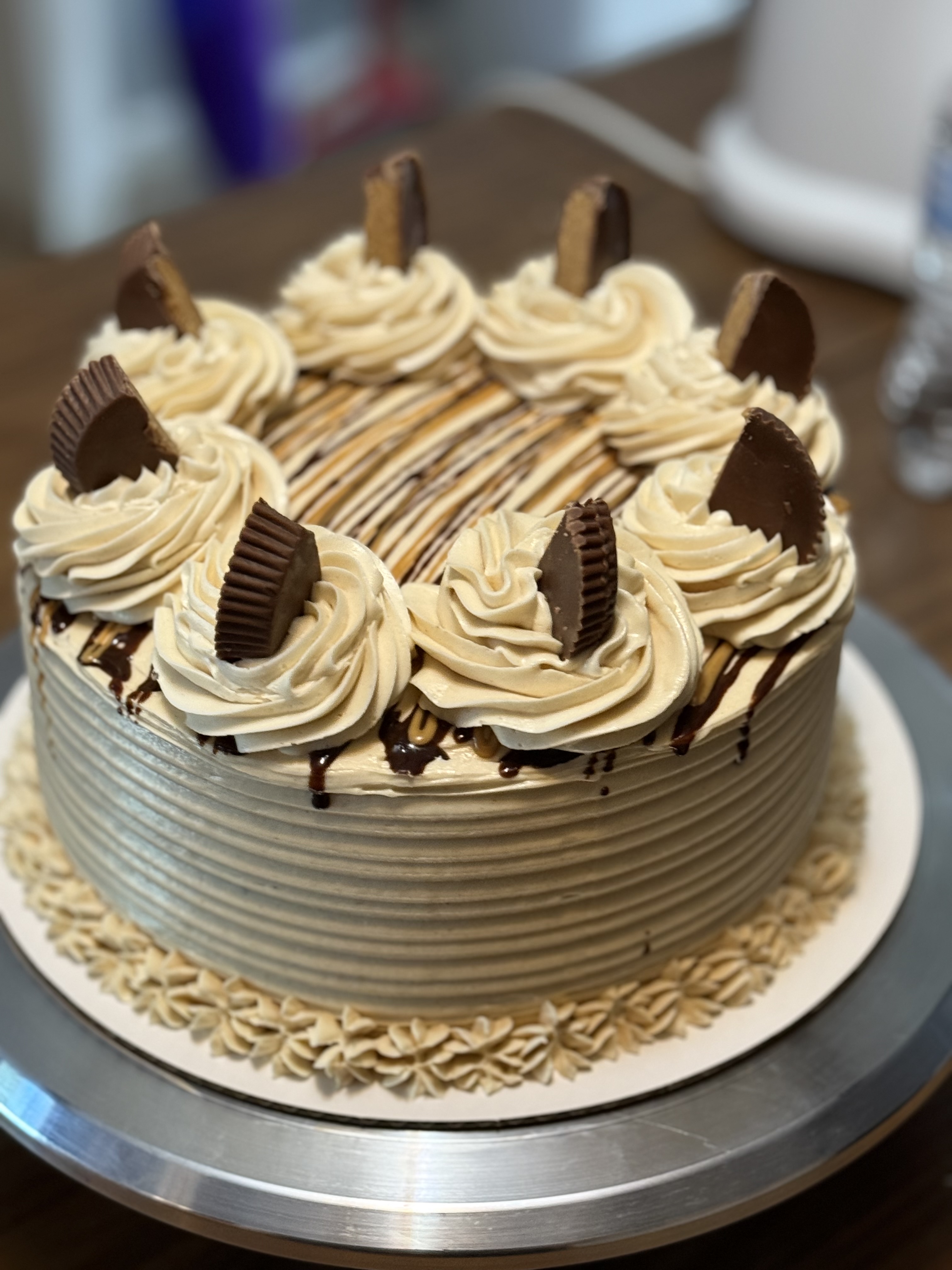 Peanut Butter Chocolate Cake 