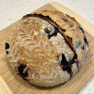 Lemon Blueberry Sourdough