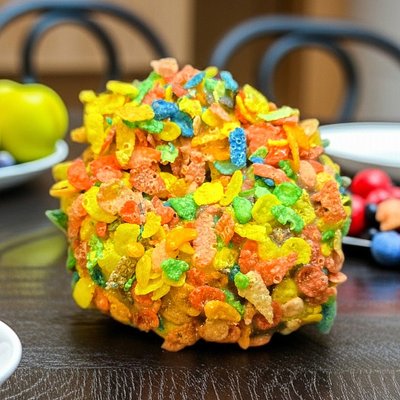 Fruity Pebbles Donut