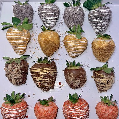 Specialty Crumble Strawberries