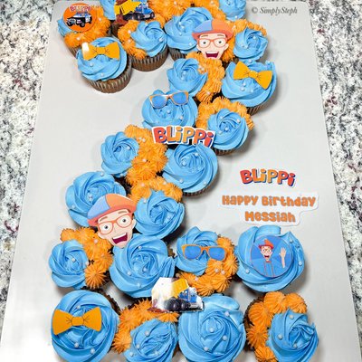 Number Cupcakes 