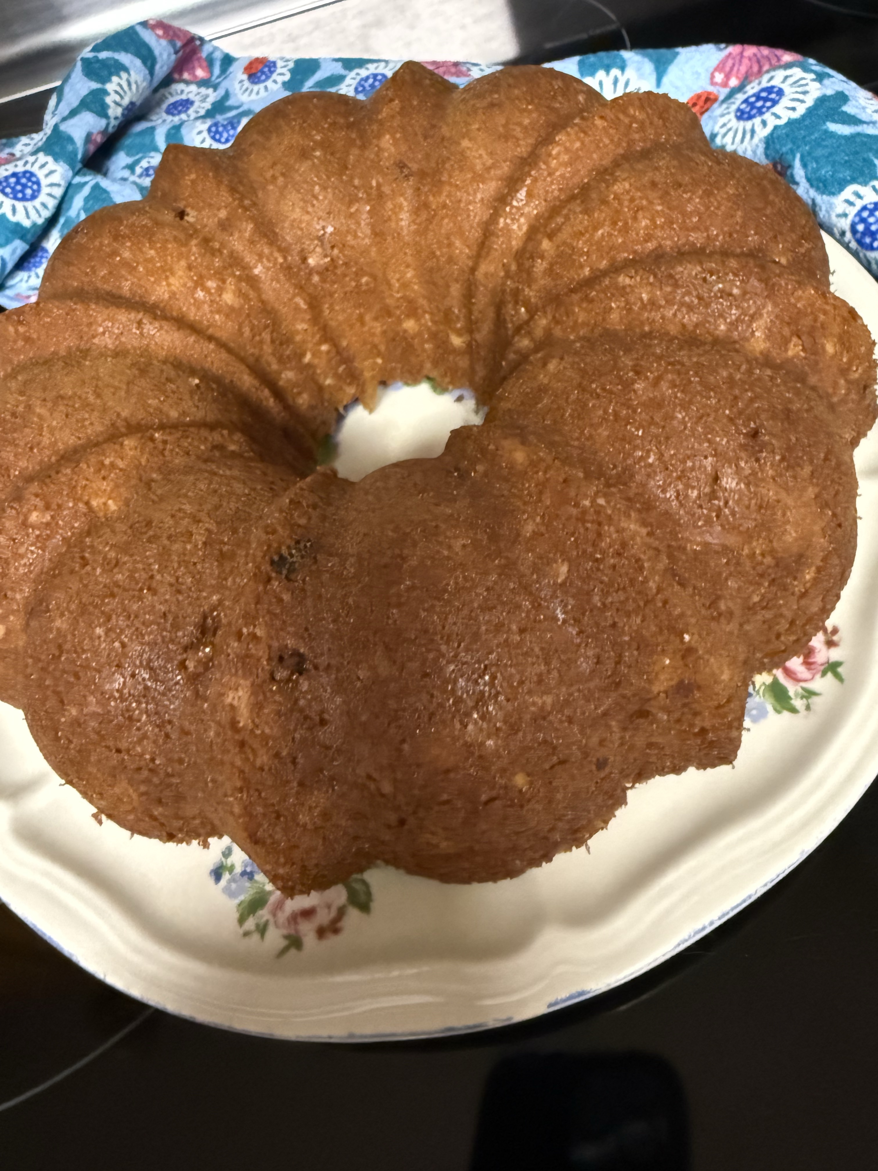 Southern Heirloom Walnut Pound cake