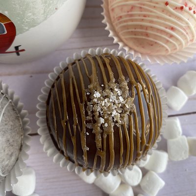 Salted Carmel — Cocoa Bomb 