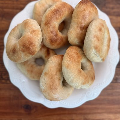 Sourdough Bagels