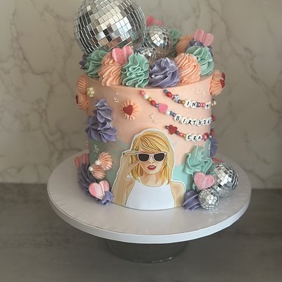 Single Tier Custom Design Cake