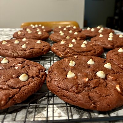 Savannah Gals Classic Red Velvet White Chocolate Chip Cookie-Dozen