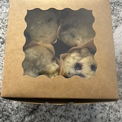 Blueberry Sourdough Muffin 4-pack