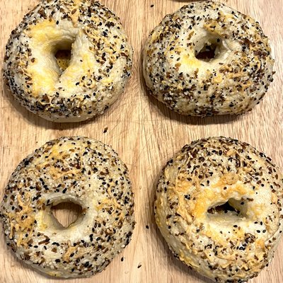 6ct Everything Bagel And Cheddar