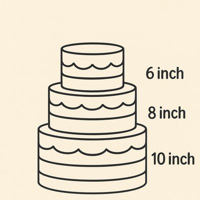6” + 8” + 10”