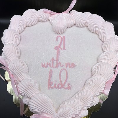 8” Heart Cake 