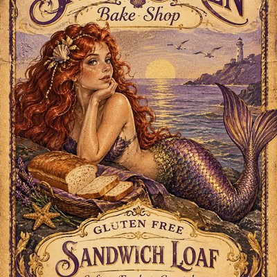 🌊 Salty Siren Gluten-Free Sandwich Loaf