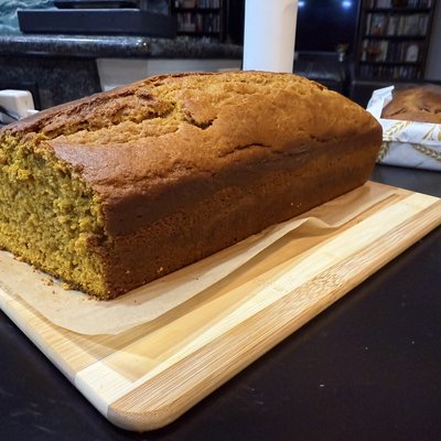9x5 Sourdough Pumpkin Bread