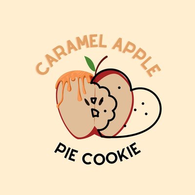 Caramel Apple Pie Cookie