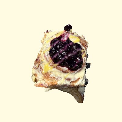 BLUEBERRY LEMON CINNAMON ROLL