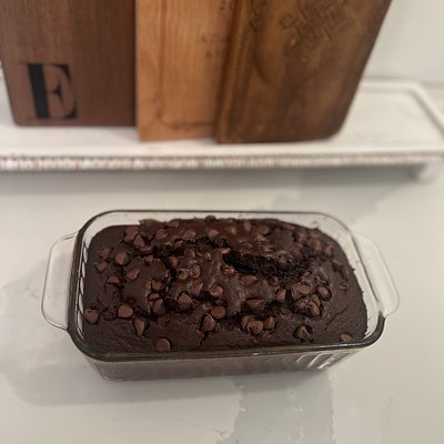 Double Chocolate Banana Bread 