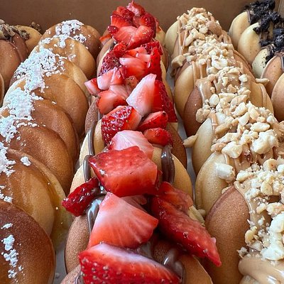 Mini Donuts with Toppings 