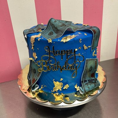 Custom 8in Round Cake (feeds 20)