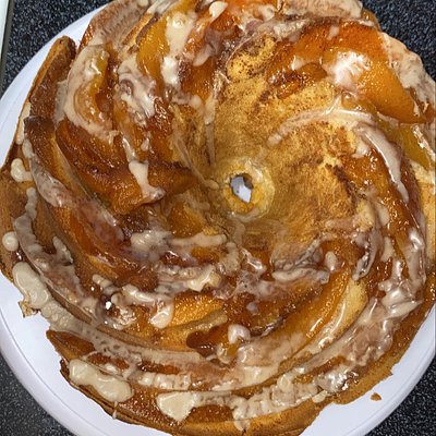 Peach Cobbler Pound Cake 