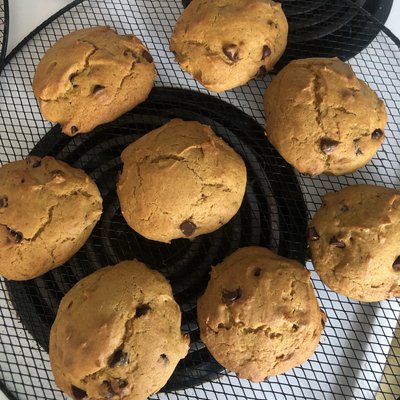 pumpkin chocolate chip cookies