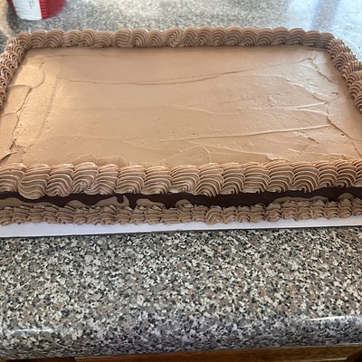 Half Sheet Cake