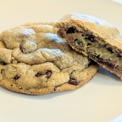 Dubai Chocolate Chip Cookies