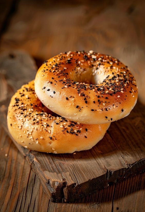 Sourdough Bagels