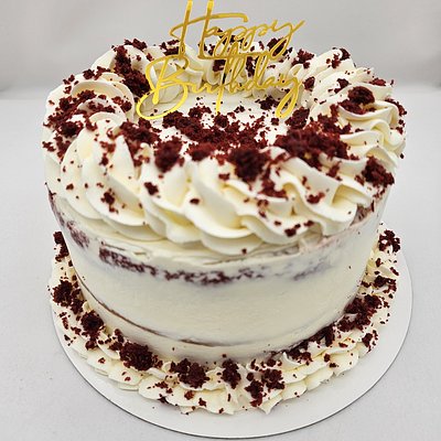 Cheesecake Stuffed Cake