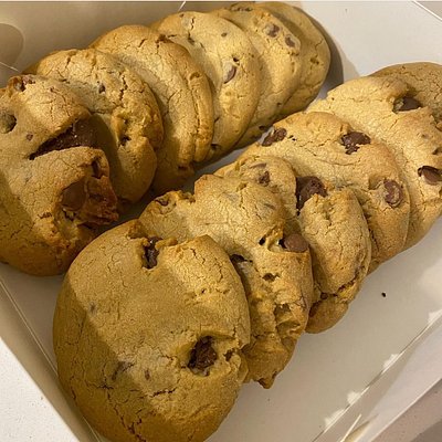 Nutella Stuffed Cookies