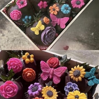 Strawberry Flower Bed