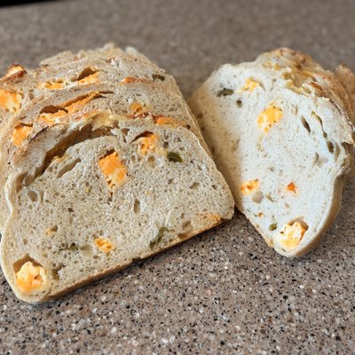 Cheddar Jalapeño Sourdough 