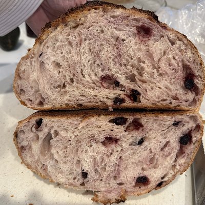 Blueberry Swirl Sourdough 