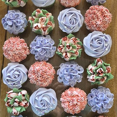 Floral Cupcakes