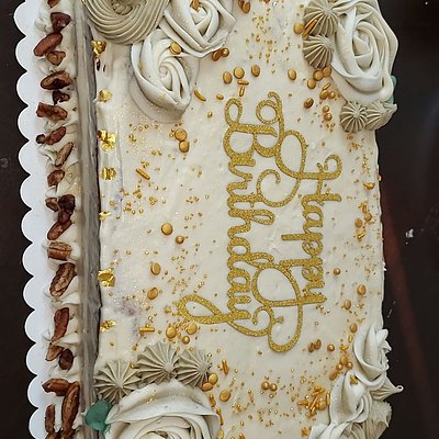 Quarter Sheet 2-Layer Cake