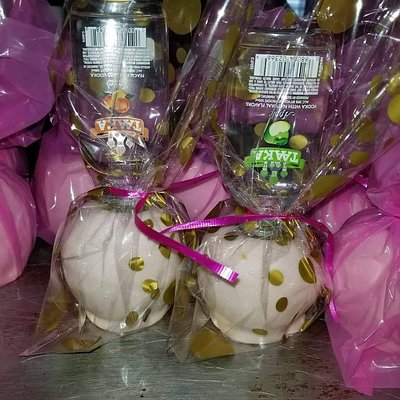 Alcohol Candy Apples