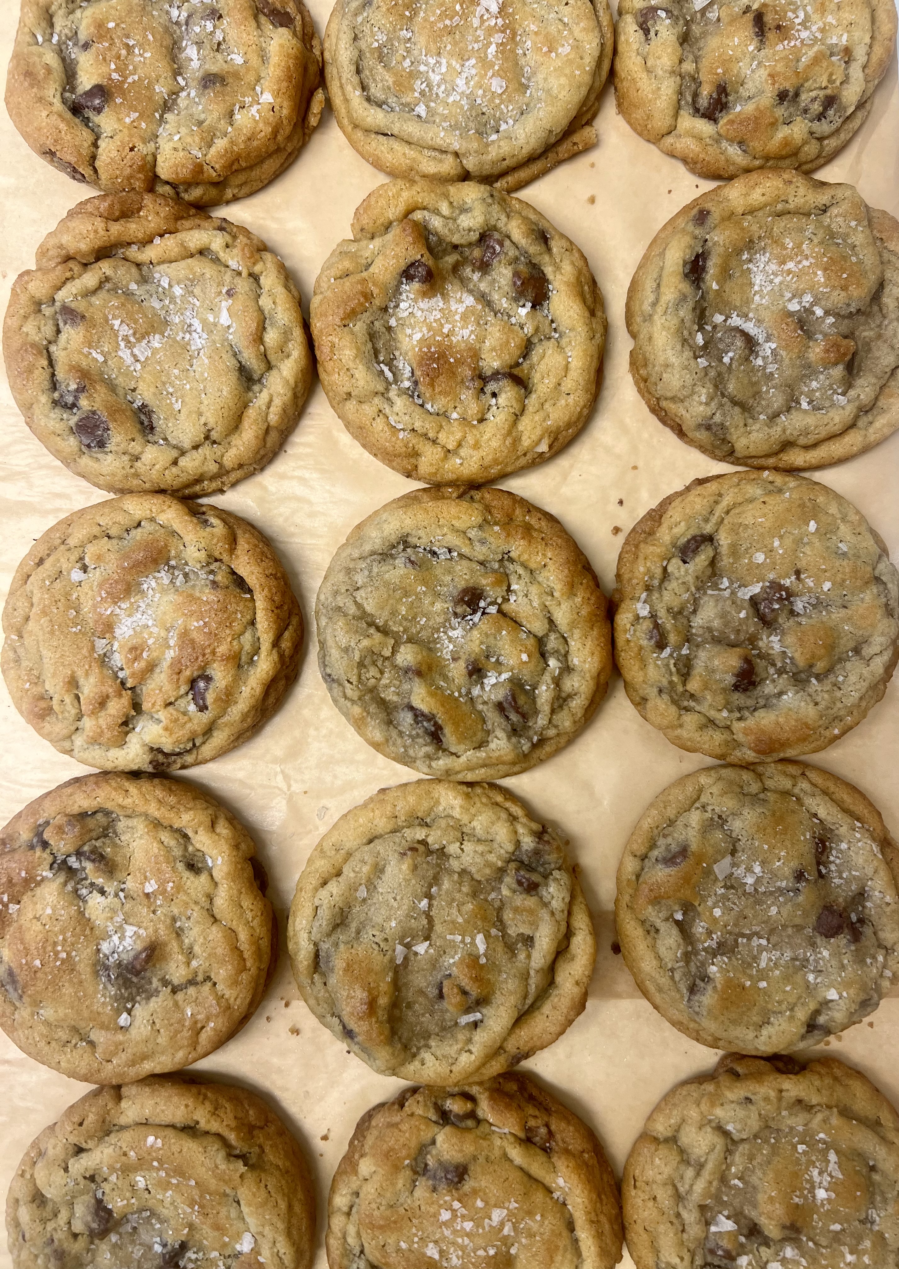 Three Seas Sourdough Chocolate Chip Cookies