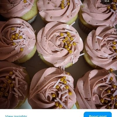 CUPCAKES Iced With Sprinkles and/or Ordered Topper (Up To $10)