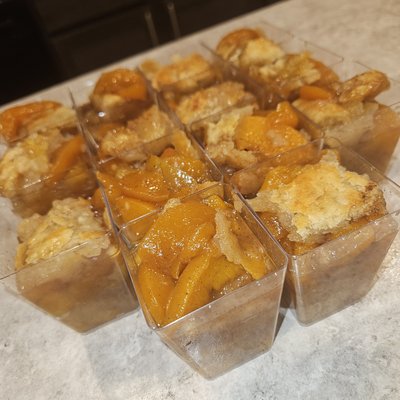 Peach Cobbler Shooter Cups
