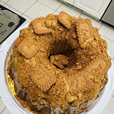 Biscoff Cookie Butter Pound Cake