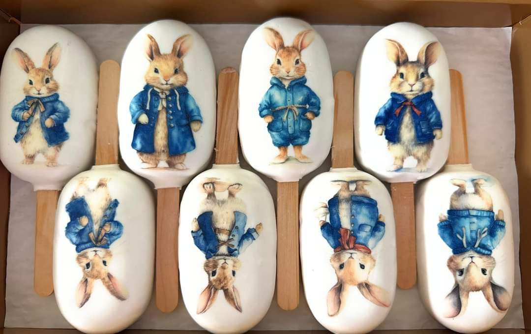 Easter Cake-Sicles 
