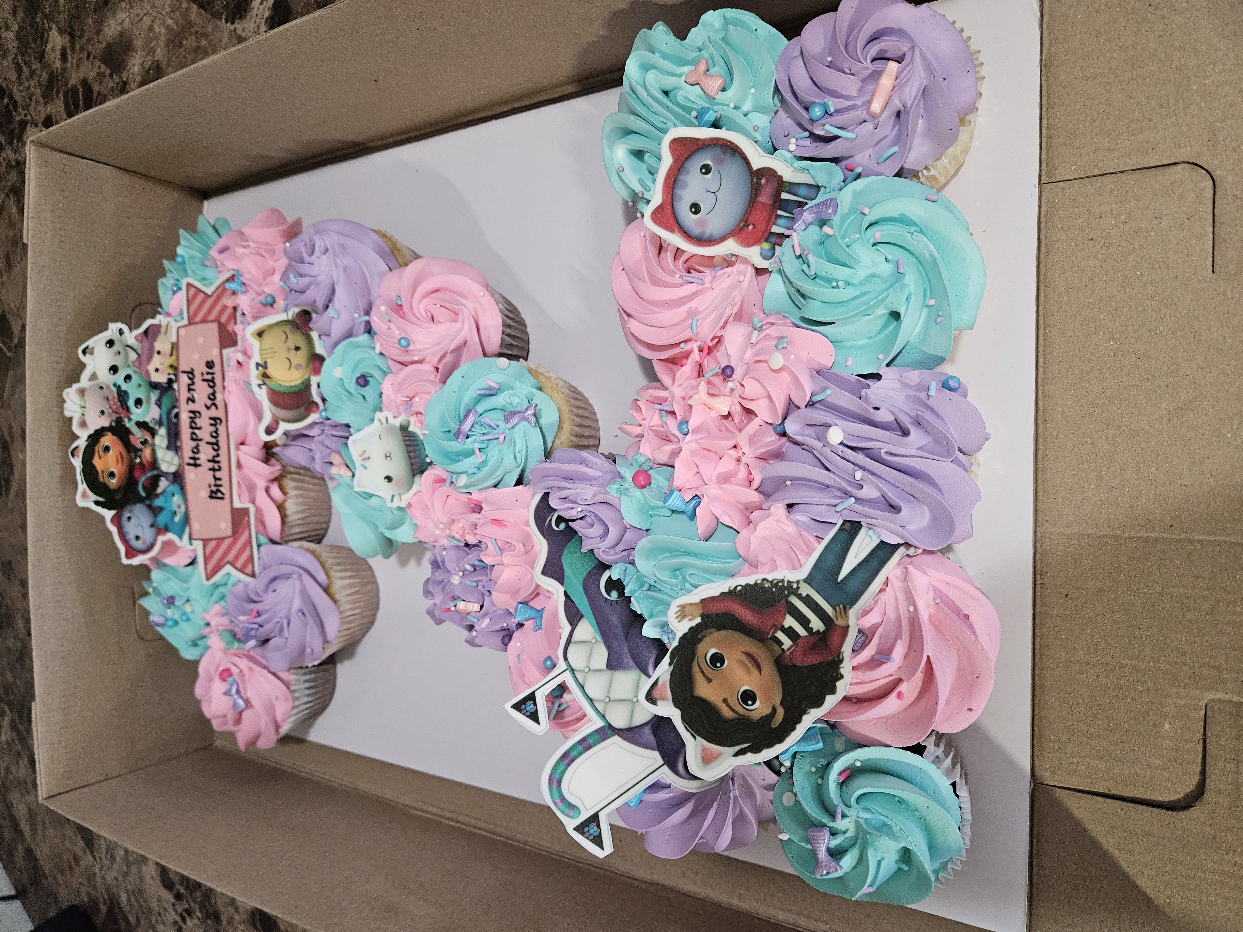 Number Cupcakes 24 Count