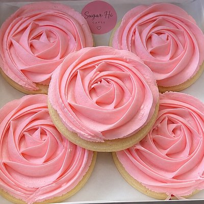 Floral Buttercream Cookie 2 Pack