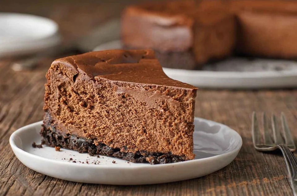4” Chocolate cheesecake