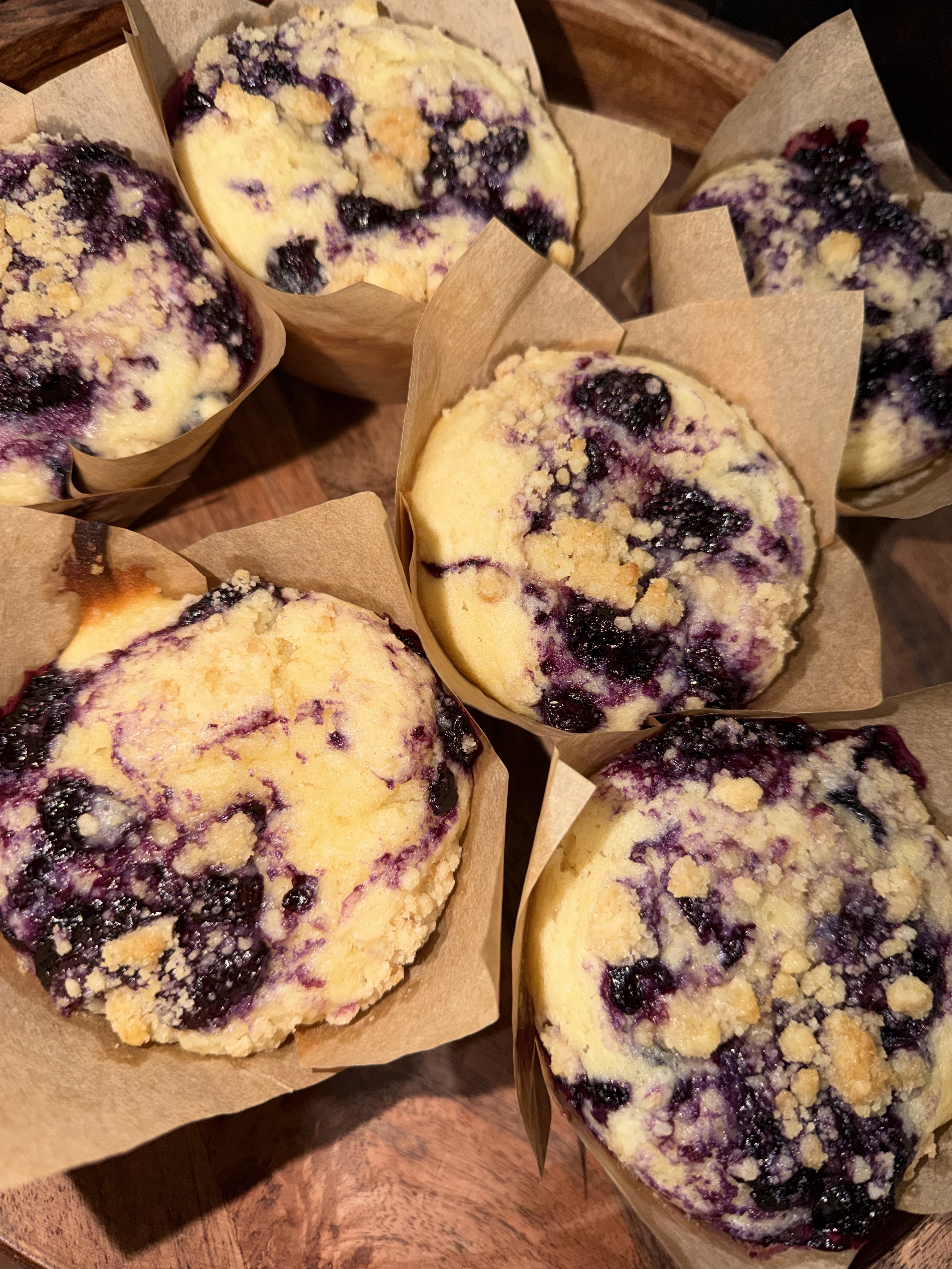 Blueberry Muffins- 4 Pack