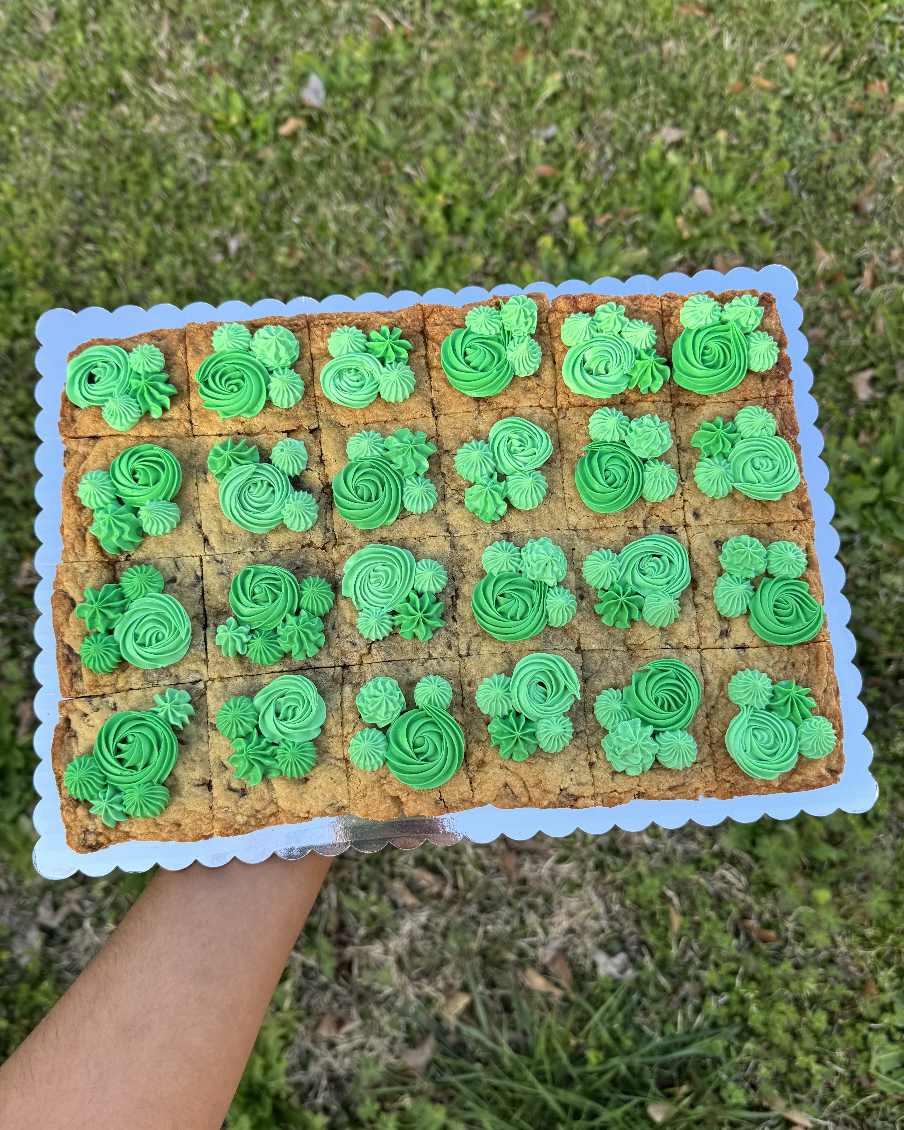 Medium Rectangle Cookie Cake - Quarter Sheet