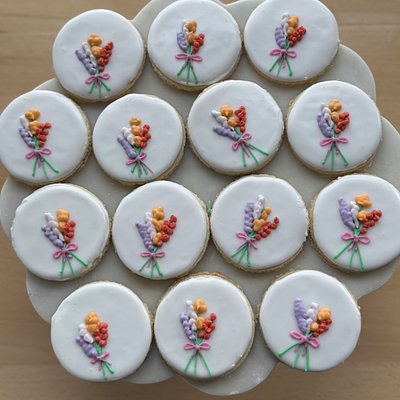 1 Dz Simple Design Cookies 