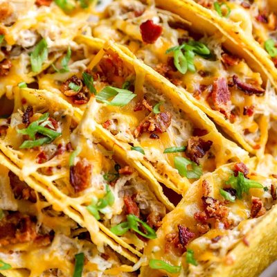 Crispy Ranch Chicken Tacos